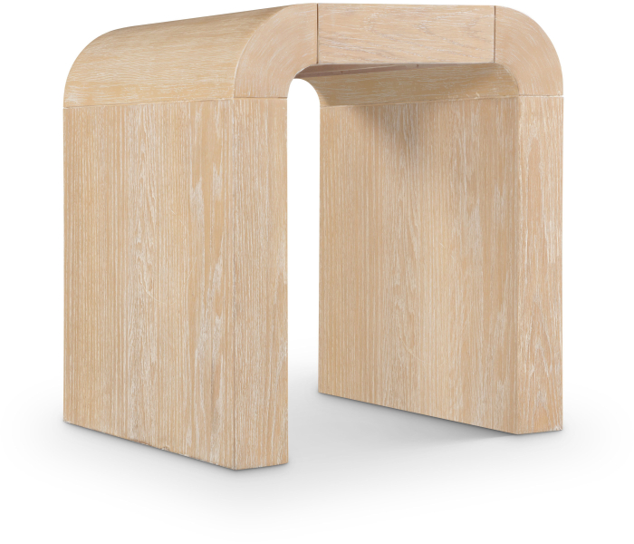 Toulon - Oak Veneer End Table - Natural, 20"