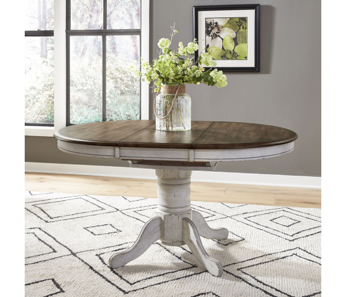 Carolina Crossing - Oval Pedestal Table Top, 42"