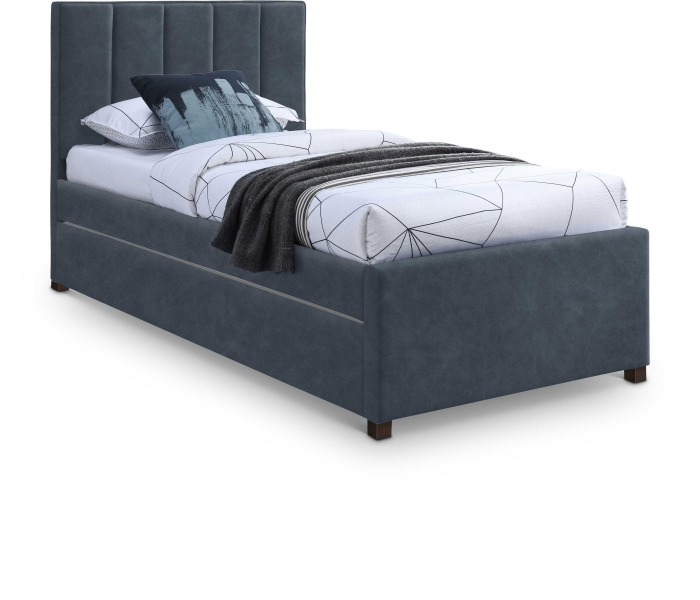 Hudson - Twin Trundle Bed - Navy