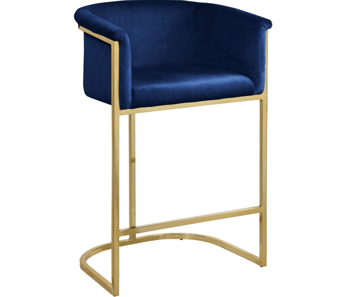 Donatella - Stool - Navy