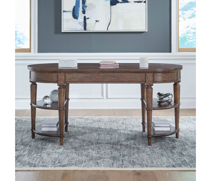 Harrison Heights - Writing Desk - Sienna - Dark Brown