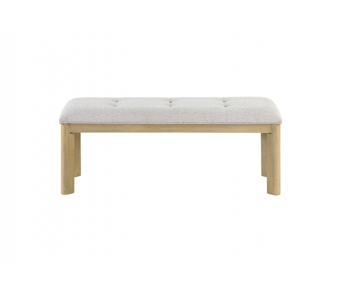 D1248 - Dining Table Bench - Natural - Light Brown