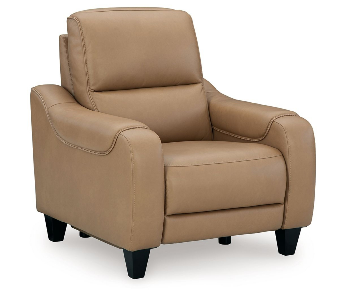 Mosswell Power Recliner With Adj Headrest Toffee