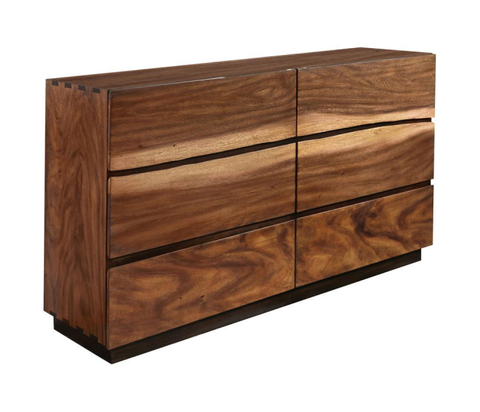 Winslow - 6-Drawer Dresser - Smokey Walnut, 64" Wide