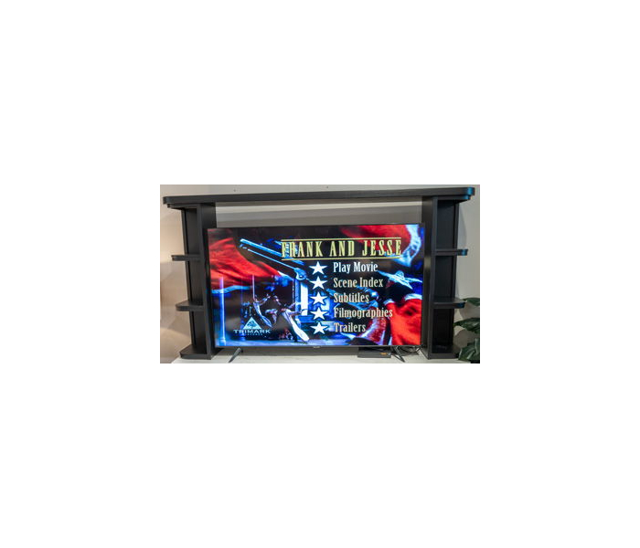 Grayman TV Stand Hutch Black