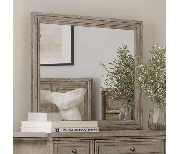 Rochelle Park - Mirror - Smokey Taupe - Light Brown, 42" Wide