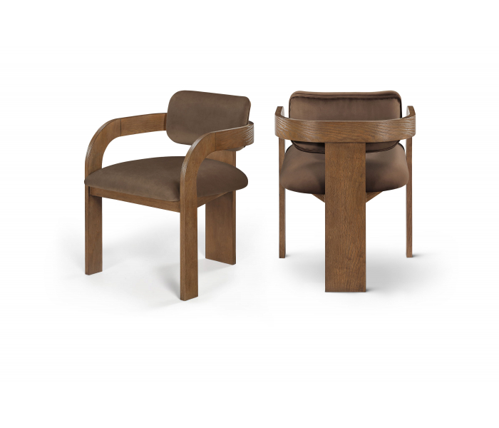 Cedra - Velvet Performance Fabric Upholstered Dining Chair (Set of 2)
