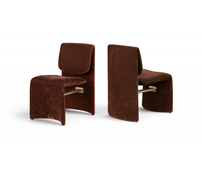 Slique - Performance Fabric Upholstered Dining Chair (Set of 2)