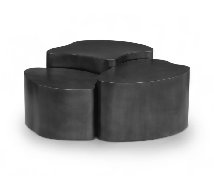 Banyan - Iron Coffee Table - Black, 44"