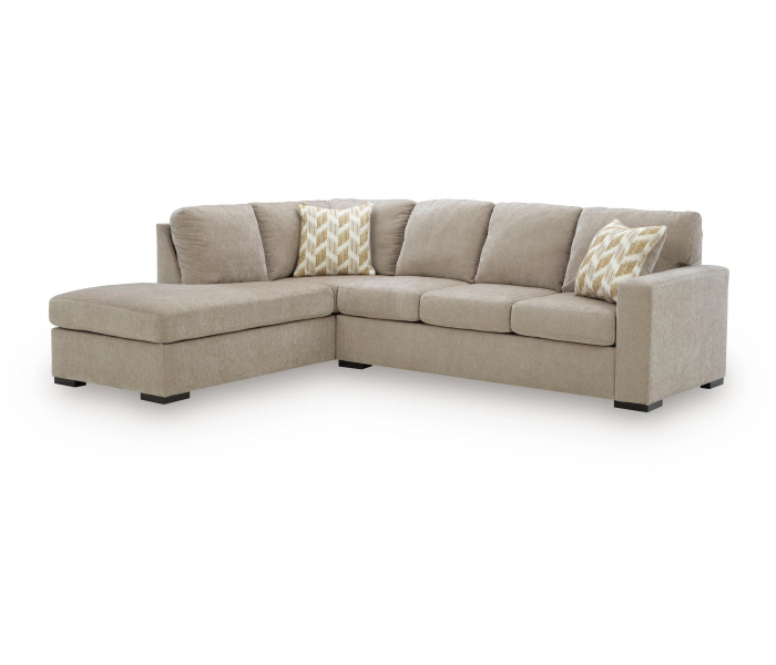 Bridgepoint 2-Piece Sectional With LAF Corner Chaise Stone, 115"
