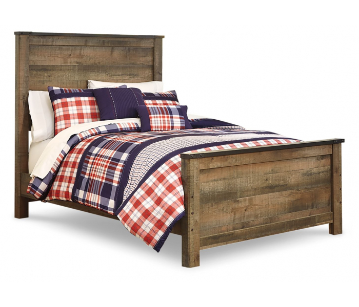 Trinell - Full Panel Bed - Brown