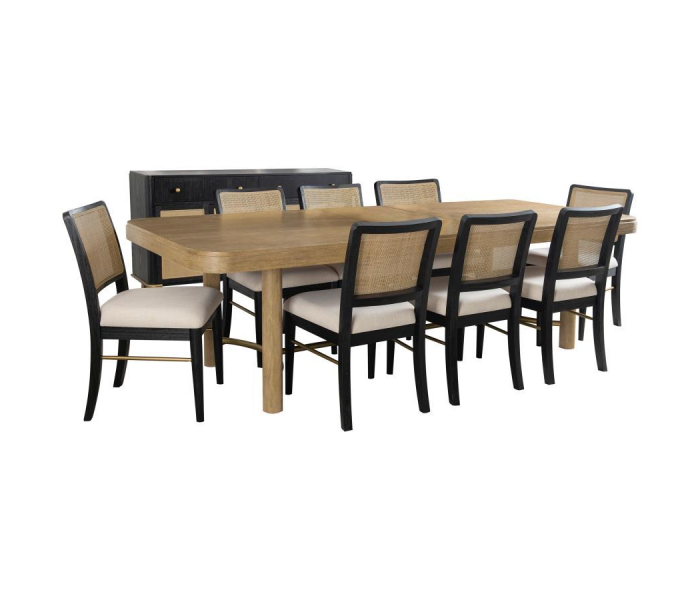 Arini - 9 Piece Extension Leaf Dining Table Set