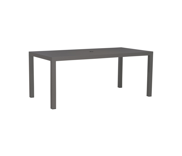 Plantation Key - Outdoor Rectangular Leg Table - Granite, 72"