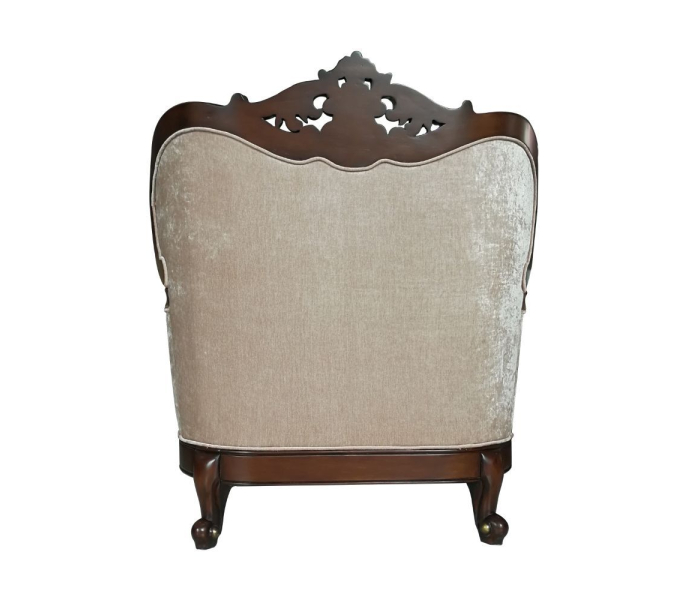 Devayne - Chair - Fabric & Dark Walnut