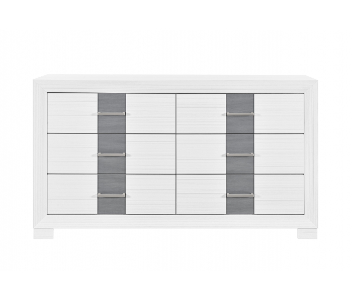 Optimus - Dresser - White / - White, 58.46" Wide
