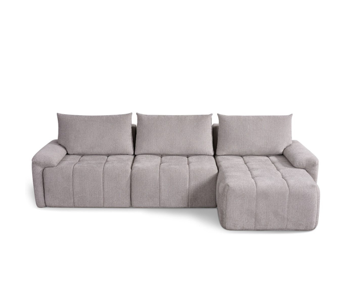 Dorcas - Sectional Sofa - Gray, 112"