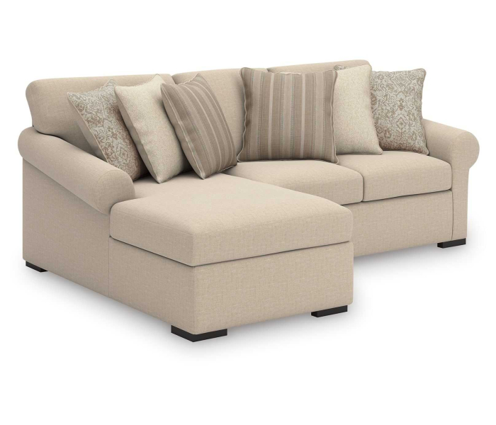 LadyMae 2-Piece Sectional With LAF Corner Chaise Twill