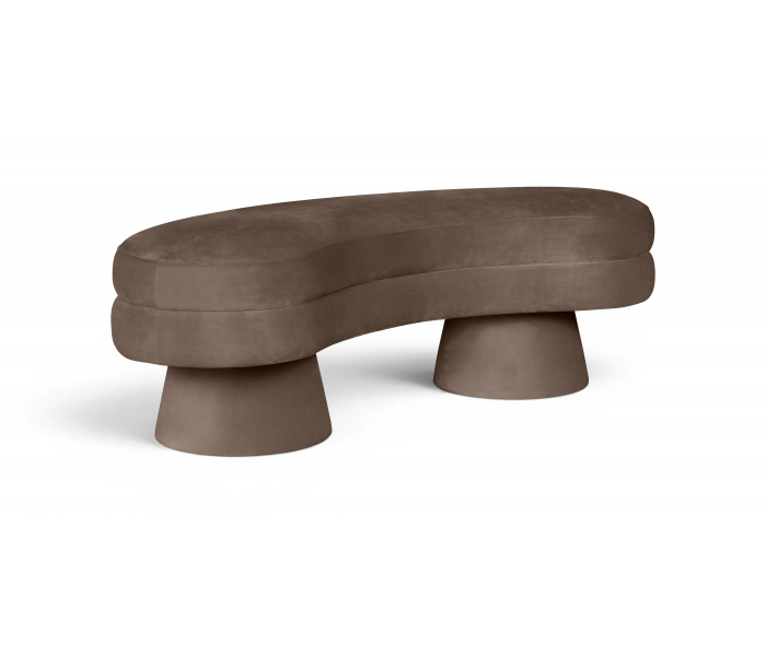 Zenna - Velvet Bench