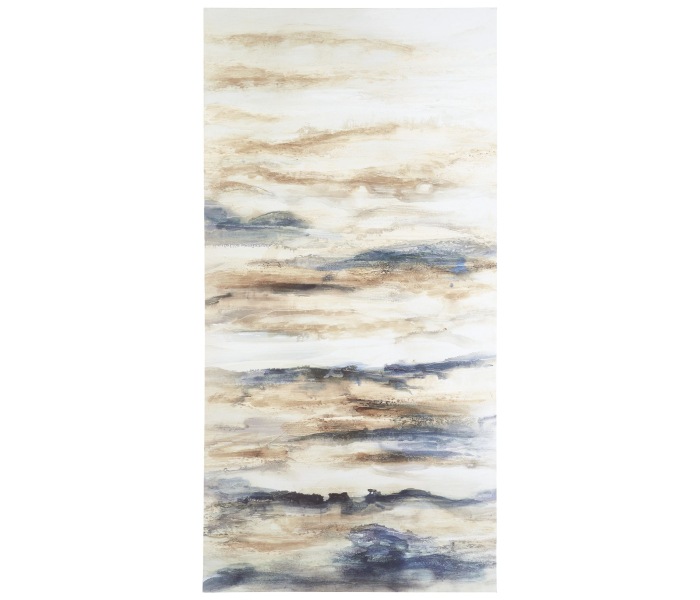 Joely - Blue / Tan - Wall Art