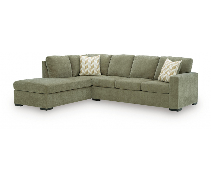 Bridgepoint 2-Piece Sectional With LAF Corner Chaise Moss, 115"