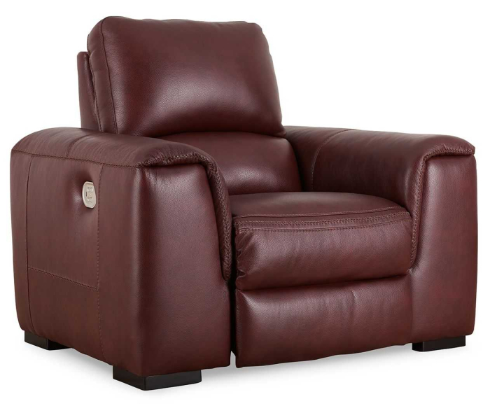 Alessandro - Garnet - PWR Recliner/Adj Headrest