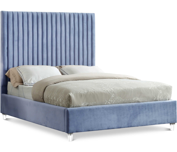 Candace - King Bed - Sky