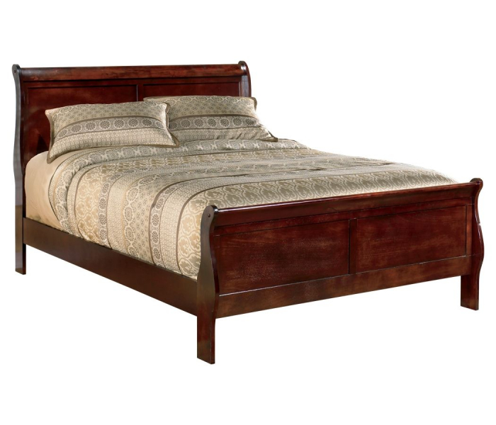 Alisdair Sleigh Bed Dark Brown