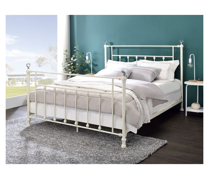 Comet - Queen Bed - White Finish