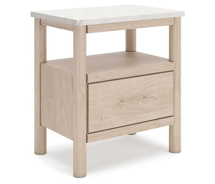 Cadmori - Two-Tone - One Drawer Night Stand