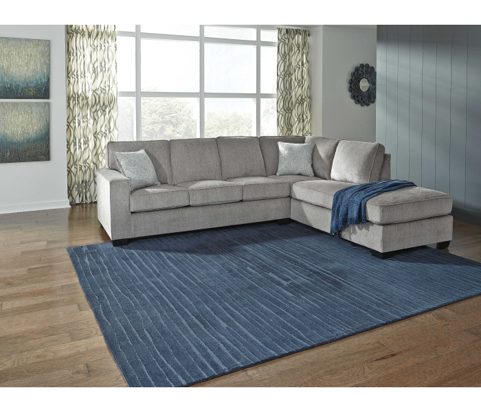 Altari - Alloy - Right Arm Facing Corner Chaise With Sleeper 2 Pc Sectional