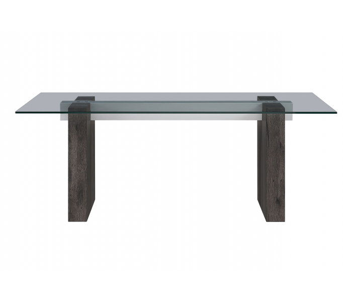 D4238DT - Dining Table Base - Dark Brown