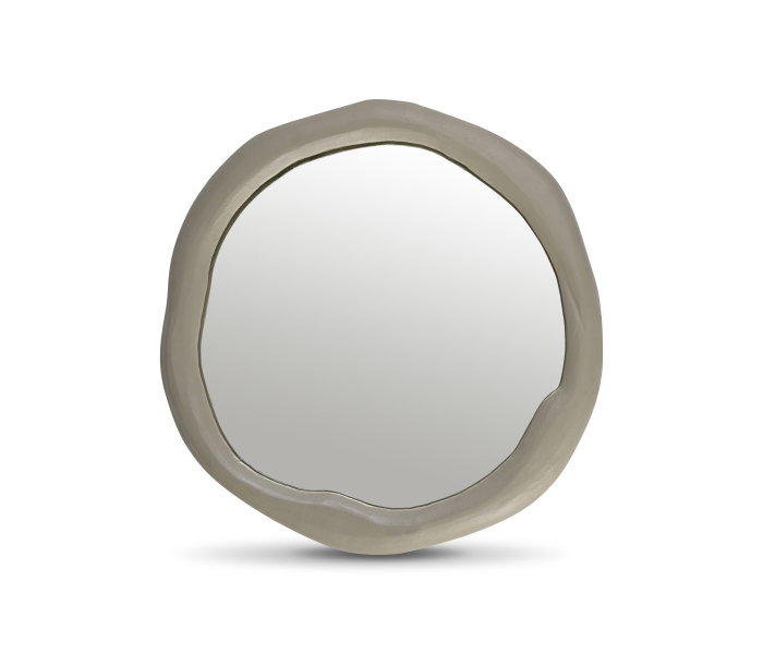 Armada - 36" Aluminum Mirror - Taupe - Dark Gray
