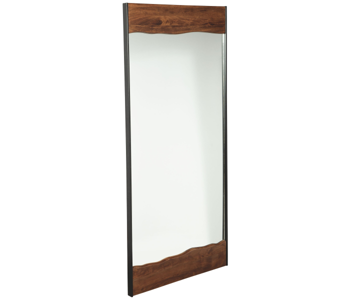 Panchali - Brown / Black - Floor Mirror