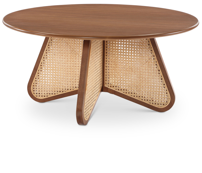 Butterfly - Coffee Table - Brown - Dark Brown, 38"