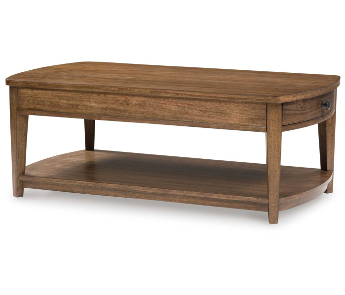 Burkbyer Rectangular Cocktail Table Brown, 50"