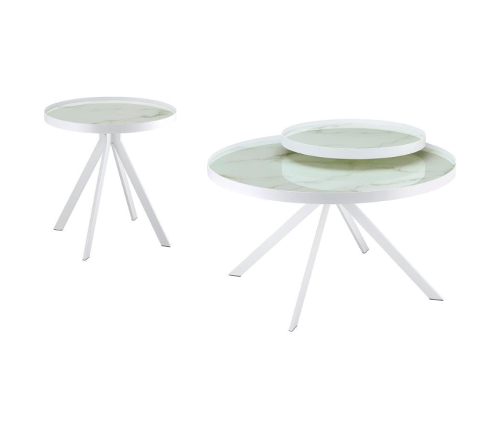 Briggs - 2 Piece Round Coffee And End Table Set