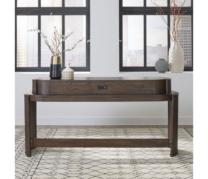 City View - Console Bar Table - Coffee Bean, 78"