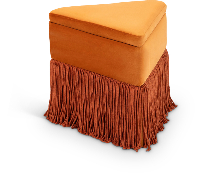 Trivoli - Ottoman / Stool - Cognac