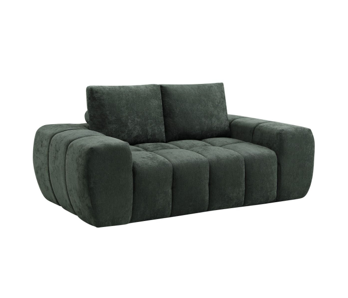 Medwin - Loveseat - Dark Green