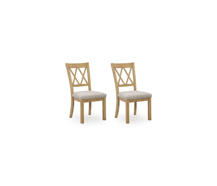 Havonplane Dining Room Side Chair (Set of 2) Brown