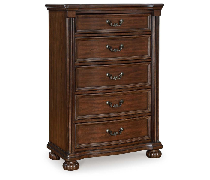 Lavinton - Brown - Five Drawer Chest, 51" Tall