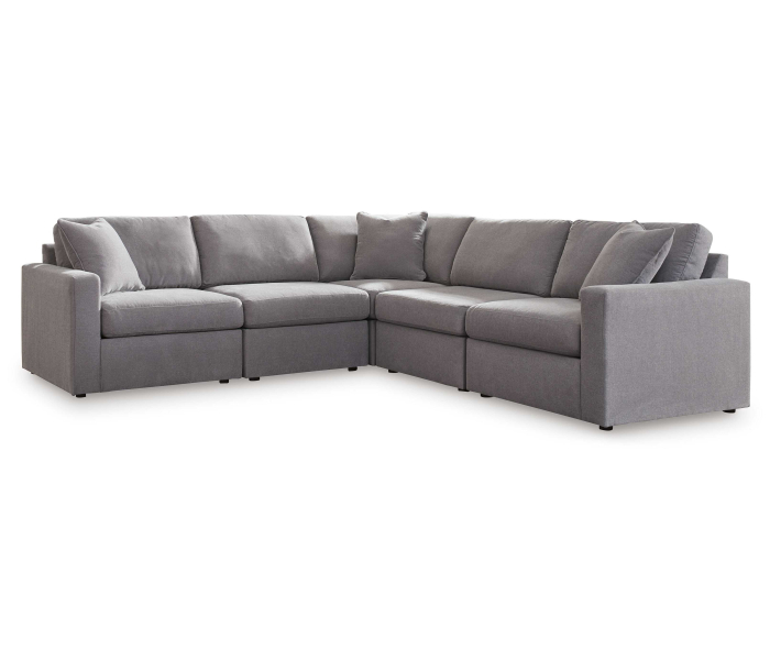 Cozymax - Granite - 5-Piece Sectional, 107"