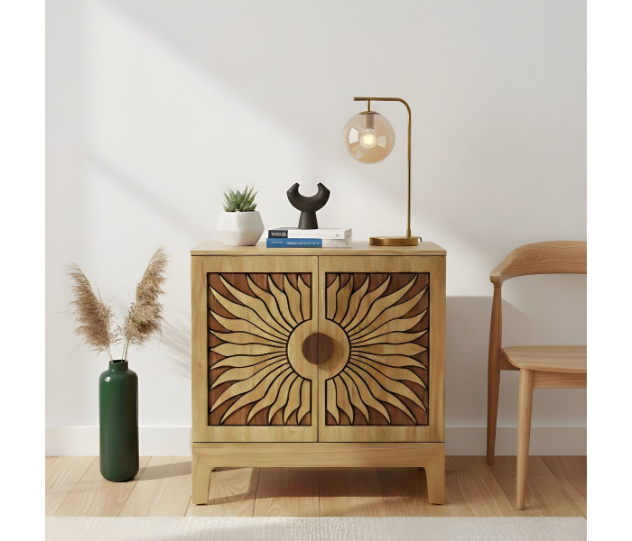 Lola - Cabinet - Natural Oak - Light Brown