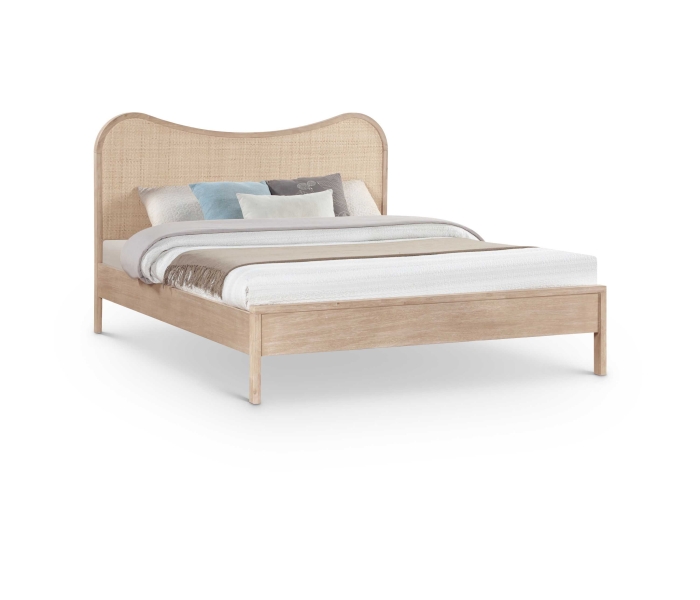 Windsor - Rubberwood Full Bed - Natural