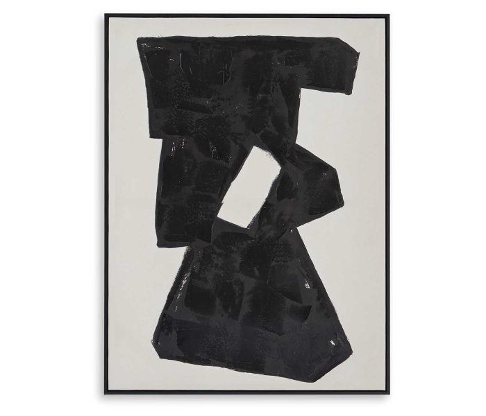 Garviery - Black / Cream - Wall Art