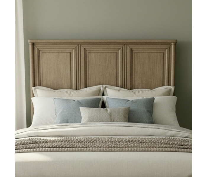 Rochelle Park - Queen Panel Headboard - Smokey Taupe