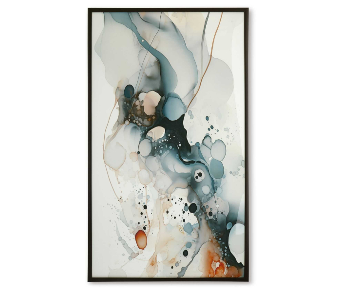 Foxenburg - Blue / Amber / White - Wall Art