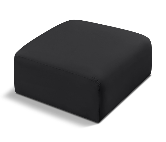 Arc - Faux Leather Ottoman