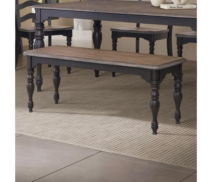 Magnolia Manor - Dining Bench (RTA) - Black