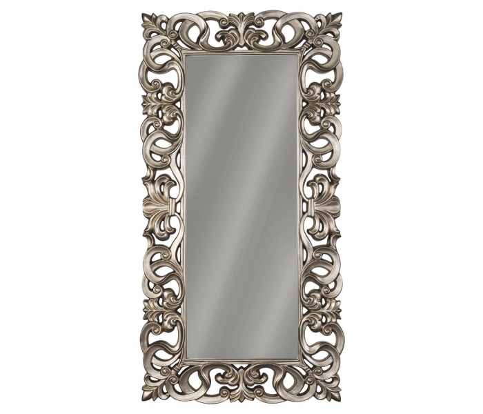 Lucia - Antique Silver Finish - Floor Mirror